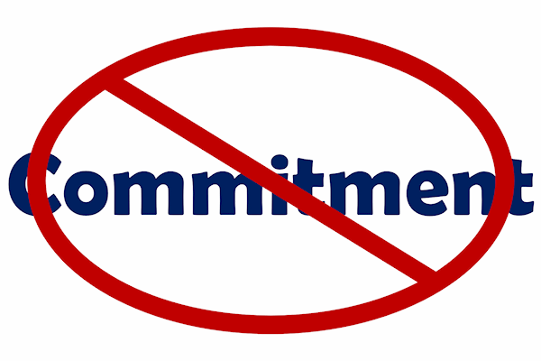 Lack of Commitment