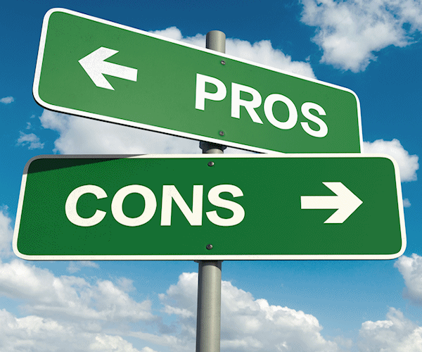 Pros Cons PDCA
