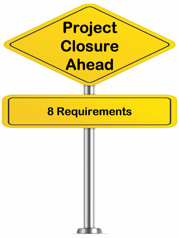 project closure tasks