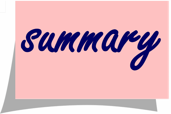 value stream map summary