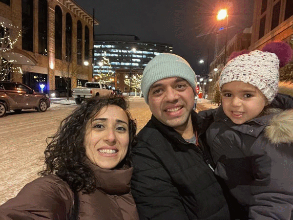 Continuous Improvement Expert, George Rizk with his family